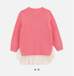 丽家宝贝官网 可欧可优 秋okou女提花蕾丝毛织衫wg163097 母婴购物上丽家 安全 高品质 高性价比的母婴用品